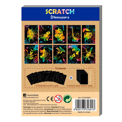 Μίνι Scratch Book - Dinosaurs