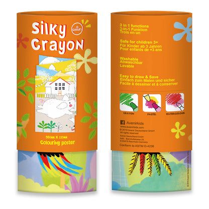 Σετ Silky Κηρομπογιές Toucan