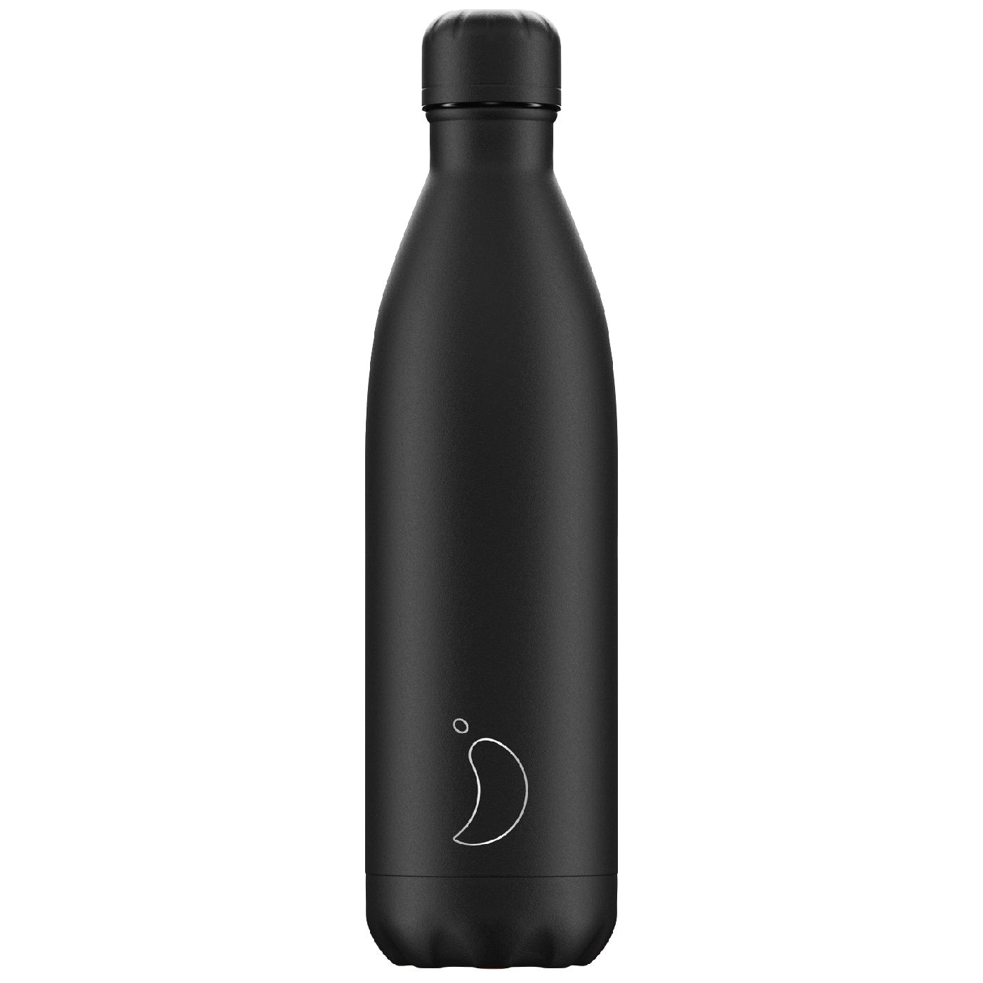 Μπουκάλι Θερμός Ματ All Black 750ml