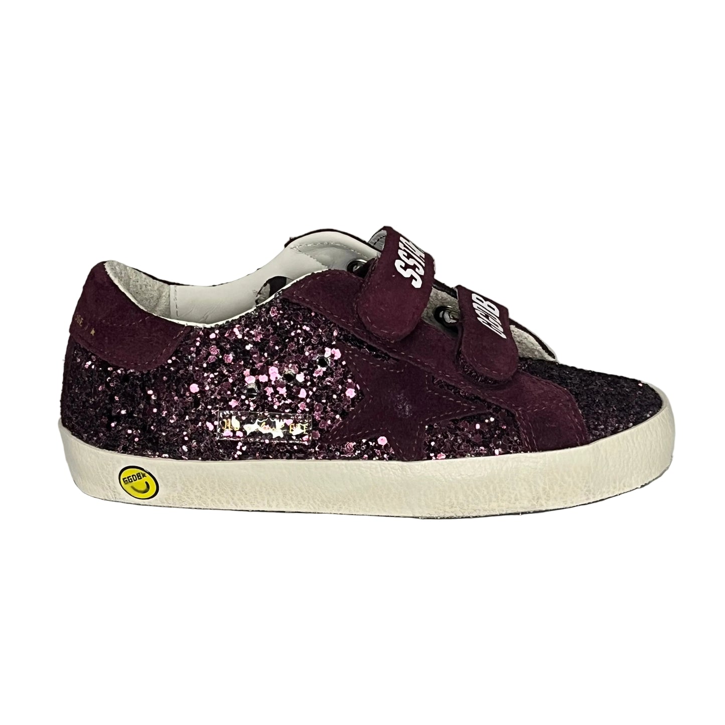 62A.GJF00111.F008033.40151 # Kids Sneakers Golden Goose Glitter Purple