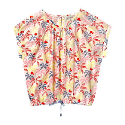 62A.MAE_1084_PALMLEAF # Kids Sleeveless T-Shirt Mae Palmleaf