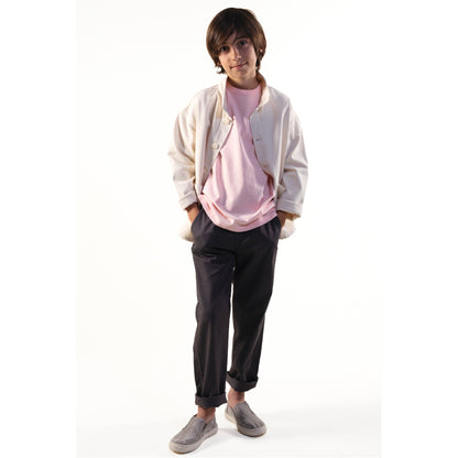 62A.MUSTANG_949_CAVIAR # Kids Chino Trousers Mustang Caviar 