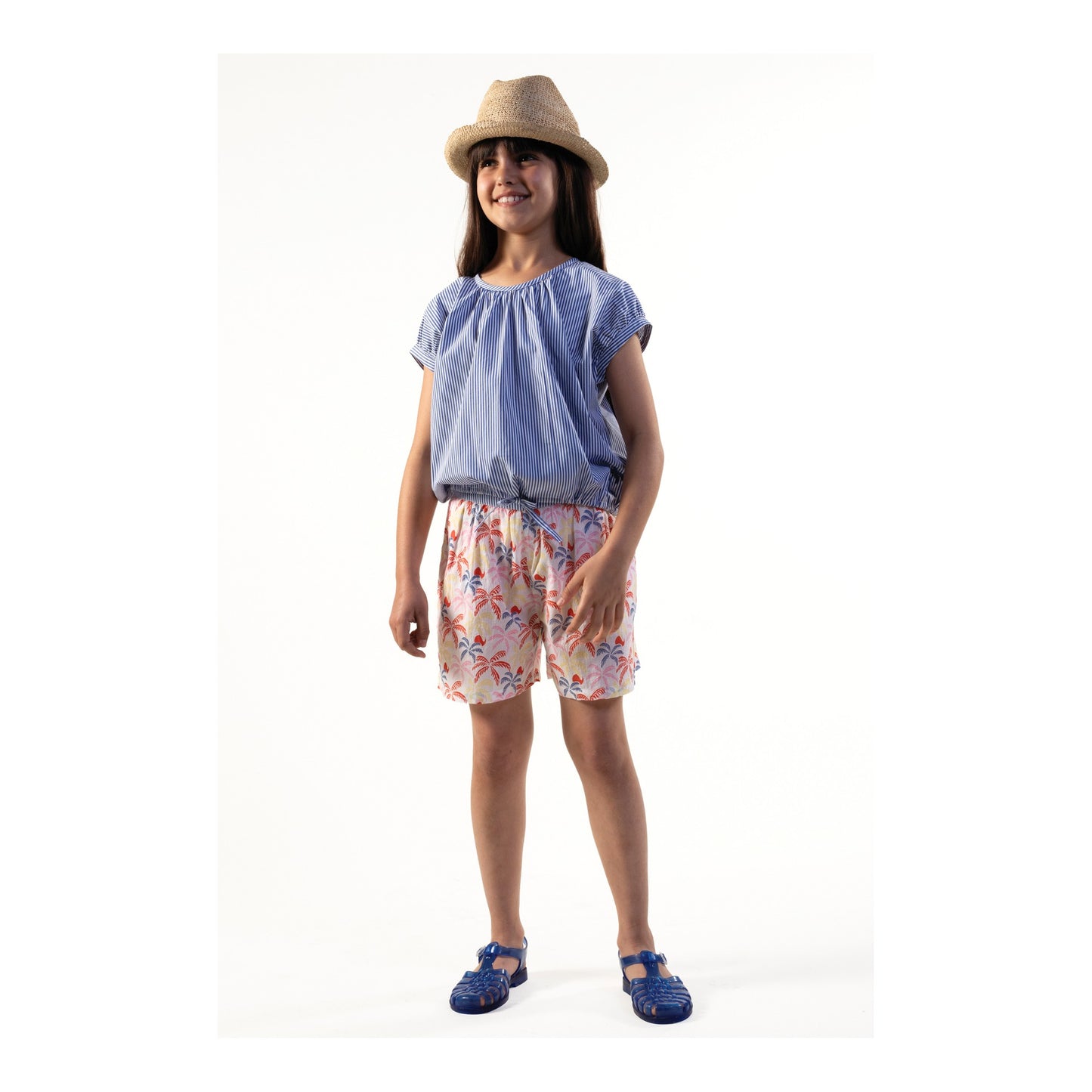 62A.TOMAS_1084_PALMLEAF # Kids Shorts Tomas Palmleaf