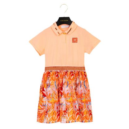 52A.ESC71223437 # Παιδικό Φόρεμα Batiste Peach