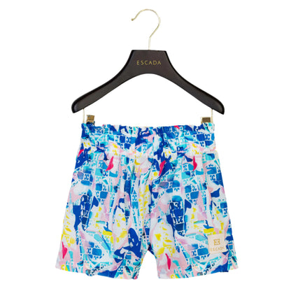 52A.ESC71240621 # Παιδικό Σορτς Abstract Blue
