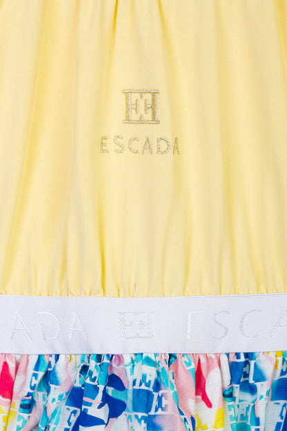 52A.ESC71241411 # Παιδικό Κοντομάνικο Φόρεμα Batiste