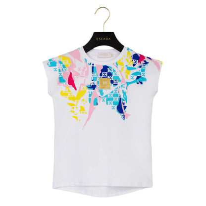 52A.ESC71245001 # Παιδική Μπλούζα T-Shirt Embroidery Badge