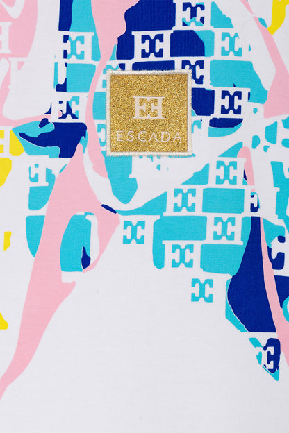 52A.ESC71245001 # Παιδική Μπλούζα T-Shirt Embroidery Badge