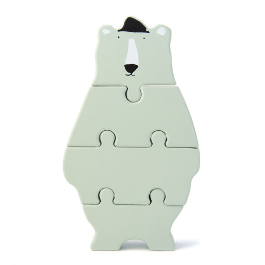 Ξύλινο Πάζλ Mr Polar Bear