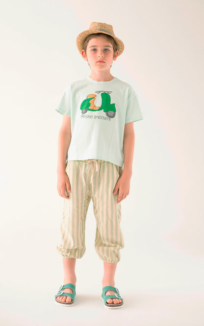 Παιδική Μπλούζα T-Shirt Scooter Pistachio