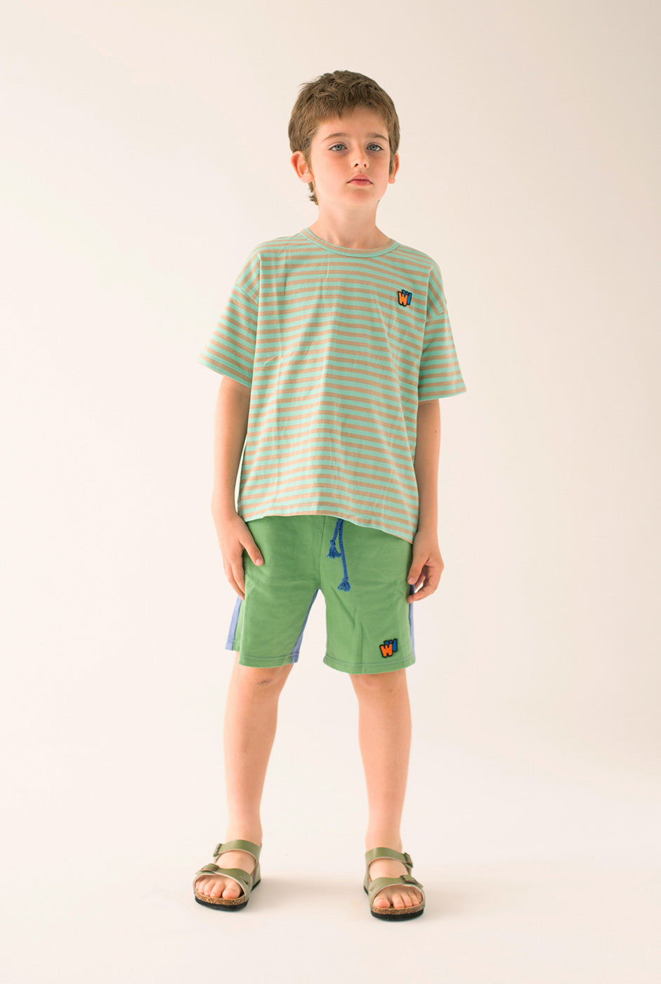 Παιδική Μπλούζα T-Shirt Aqua Stripes