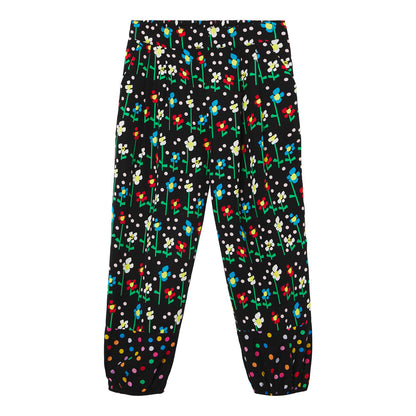 Παιδικό Παντελόνι Floral Black