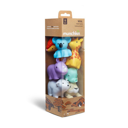 Σετ 8 Μπουγελόφατσες Άγρια Ζώα