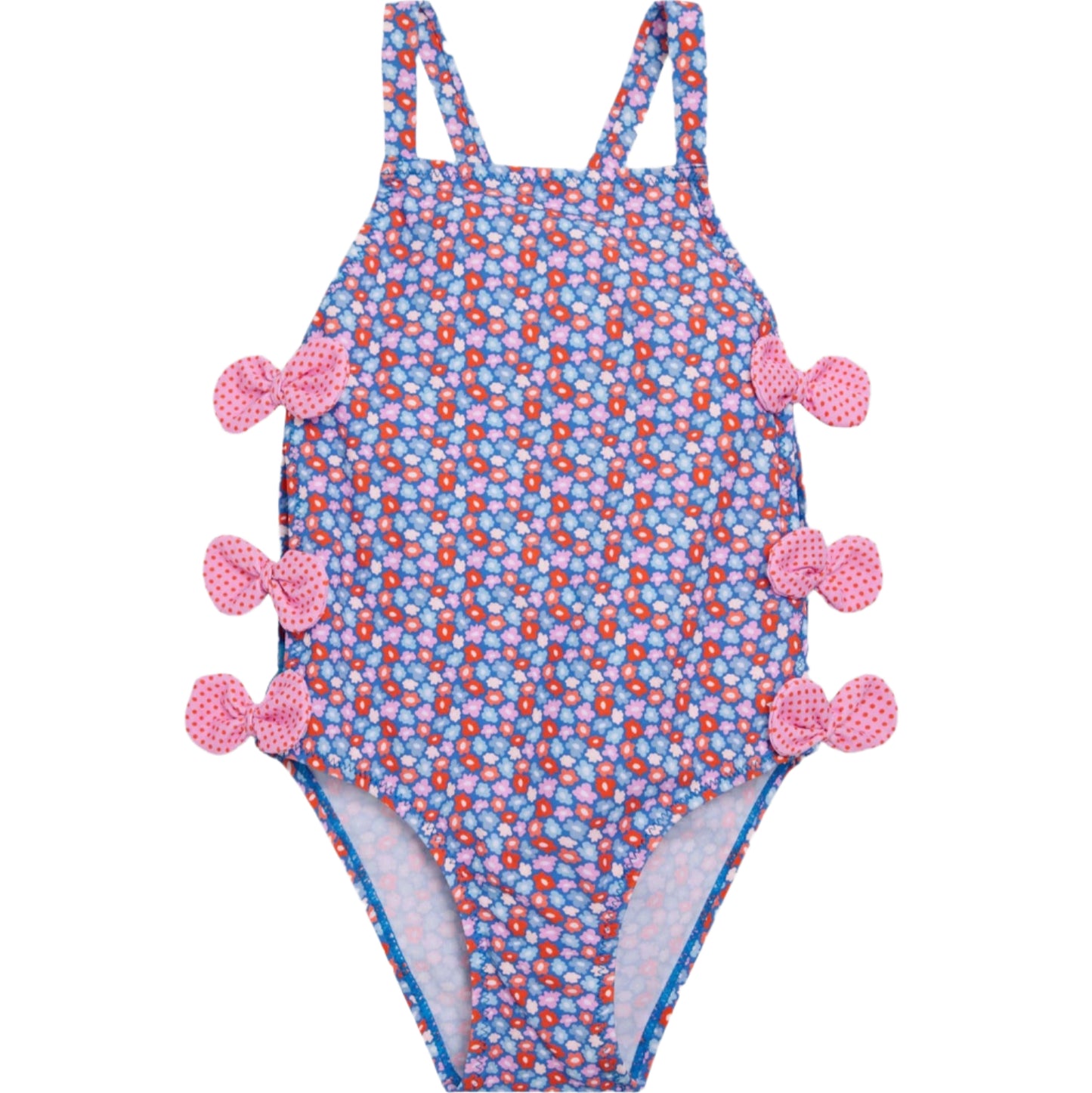 52A.Y95107 # Παιδικό Ολόσωμο Μαγιώ Flowers