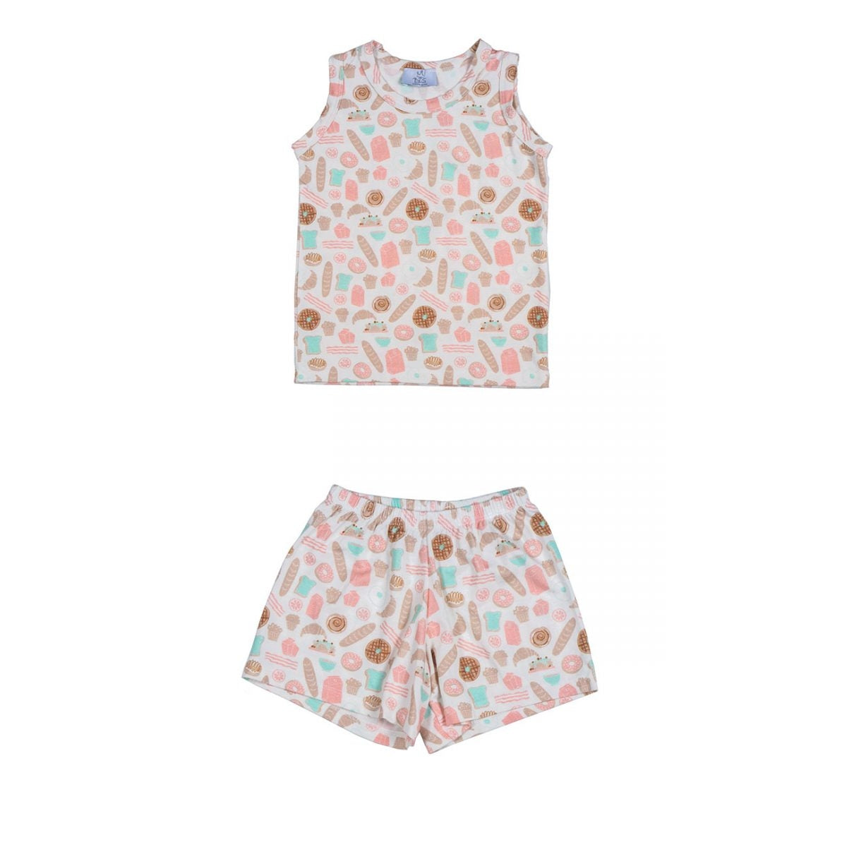 Παιδική Αμάνικη Πυτζάμα Summer Brunch