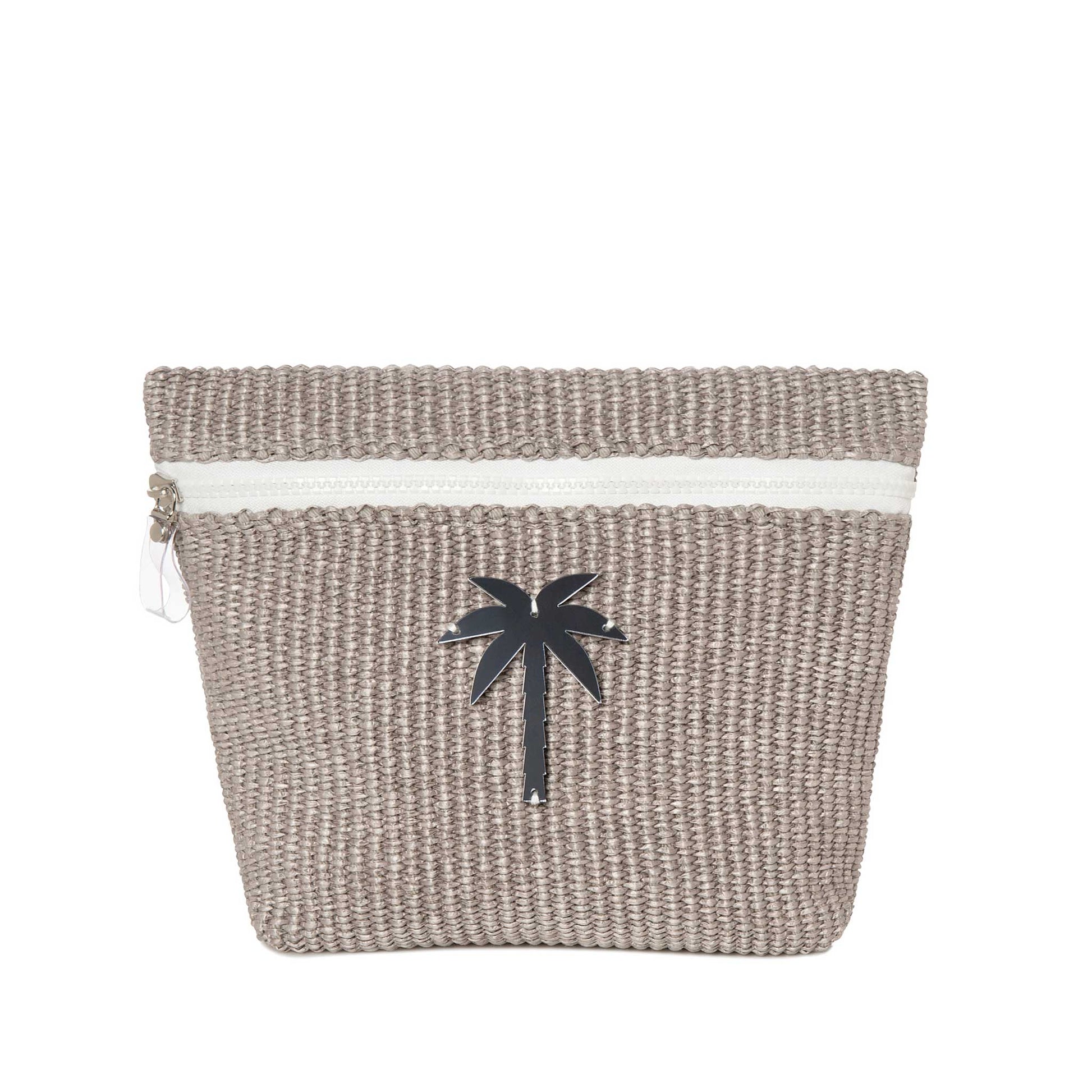 Αδιάβροχο Νεσεσέρ Alexa Grey Raffia Palmtree