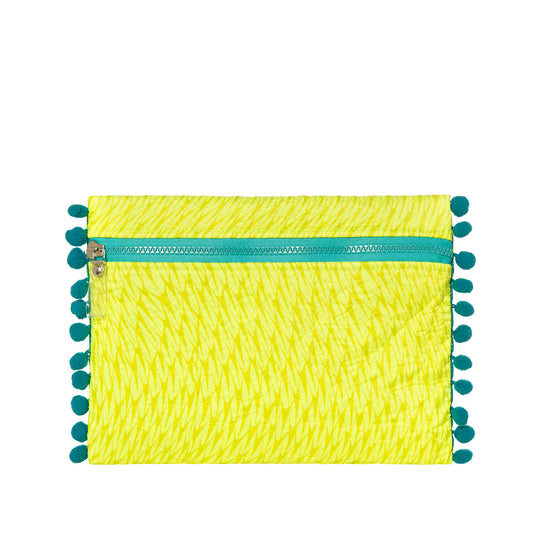 Αδιάβροχο Τσαντάκι Aliki "Pom Pom" Fluo Whitezoo