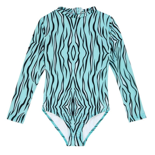 Παιδικό Ολόσωμο Μαγιώ Aqua Zebra Surf