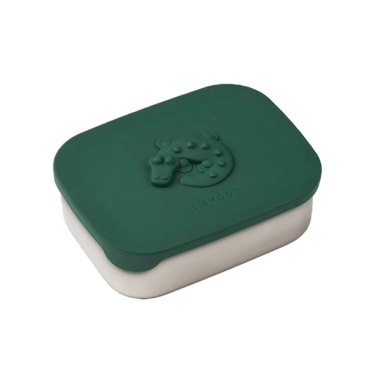 99.LW20761_1147 # Ανοξείδωτο Τάπερ Φαγητού Arthur Crocodile Garden Green