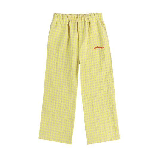 52A.B125AC082_991 # Παιδικό Παντελόνι Vichy Yellow