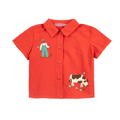 62A.B126AB028_611 # Βρεφικό Πουκάμισο Farm Adventure