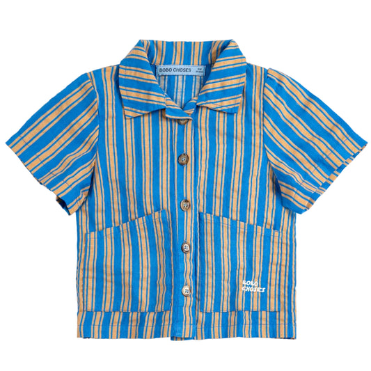 62A.B126AB029_991 # Βρεφικό Κοντομάνικο Πουκάμισο New Hairline