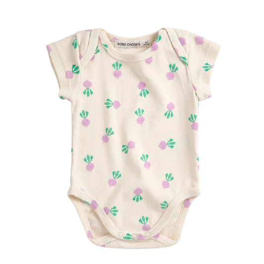 62A.B126AB138_101 # Βρεφικό Κοντομάνικο Φορμάκι Pixel Sugar Beet