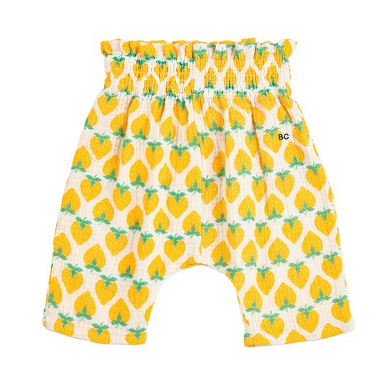 62A.B126AB153_101 # Βρεφικό Παντελόνι Yellow Strawberry