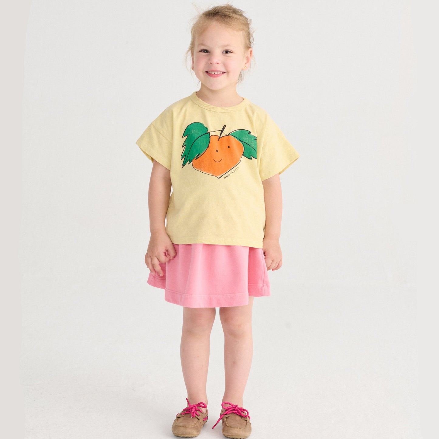 62A.B126AC008_721 # Παιδική Mπλούζα T-Shirt Tangerine