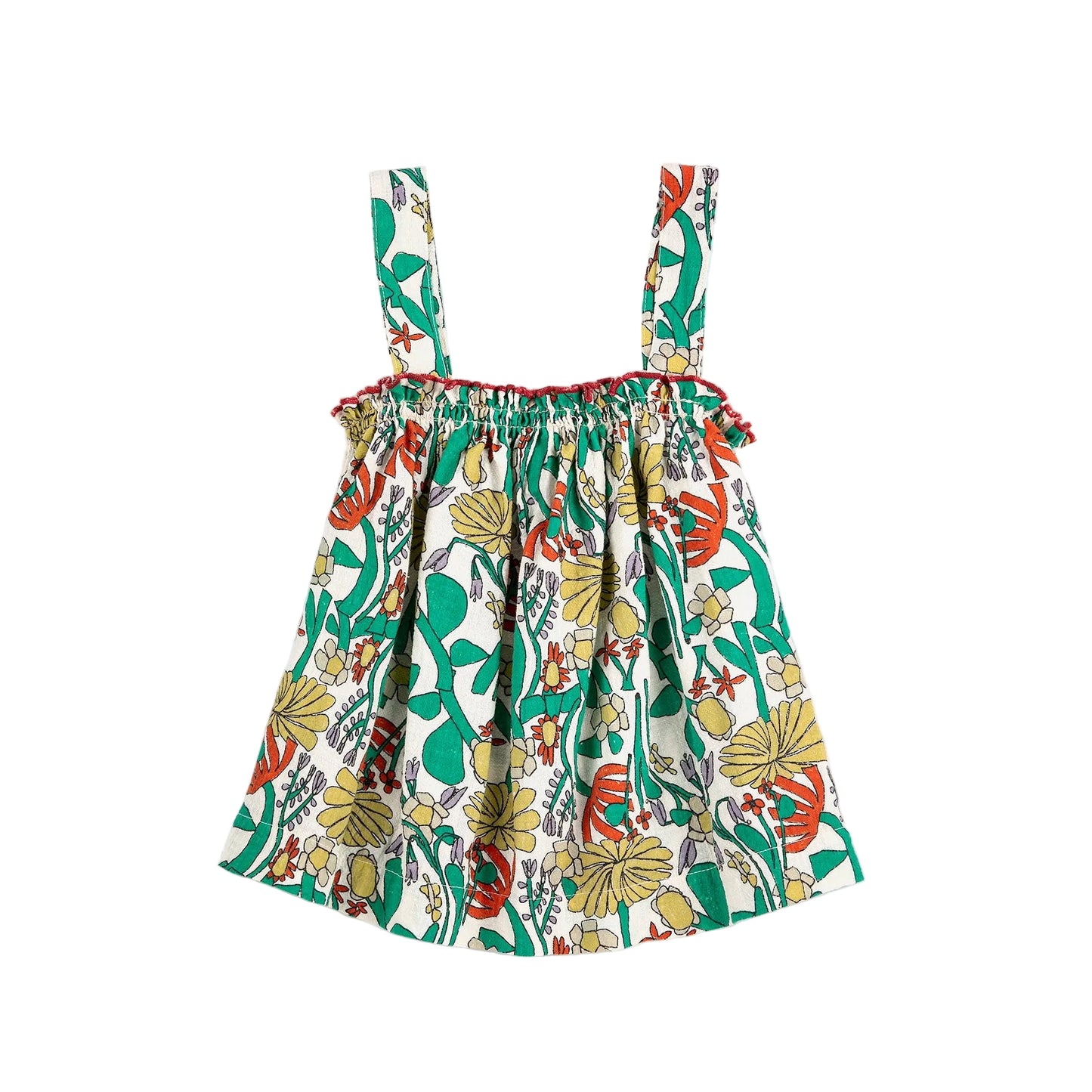 62A.B126AC030_199 # Παιδική Αμάνικη Μπλούζα Color Herbalist