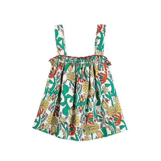 62A.B126AC030_199 # Παιδική Αμάνικη Μπλούζα Color Herbalist