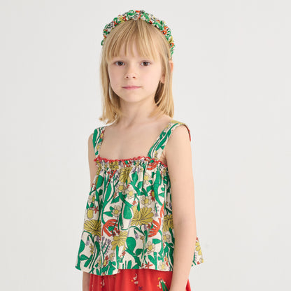 62A.B126AC030_199 # Παιδική Αμάνικη Μπλούζα Color Herbalist