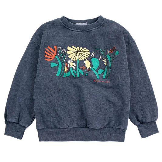 62A.B126AC042_411 # Παιδική Μπλούζα Φούτερ Color Herbalist