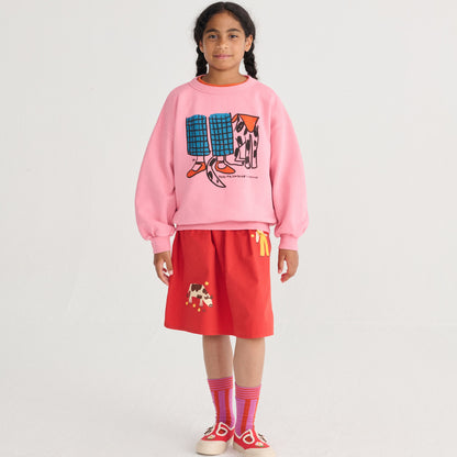 62A.B126AC047_661 # Παιδική Μπλούζα Φούτερ Dog Friendship