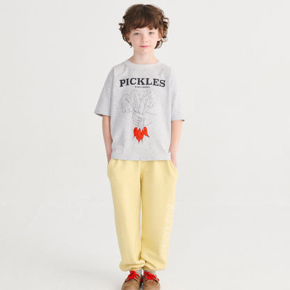 62A.B126AC085_721 # Παιδικό Παντελόνι Φόρμα Bobo Choses Pale Yellow