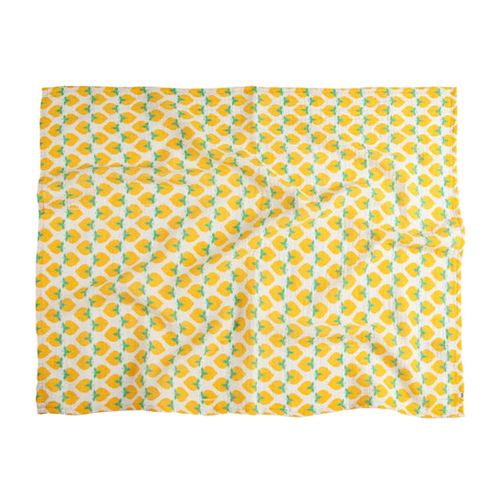 62A.B126AH040_199 # Βρεφική Μουσελίνα Yellow Strawberry