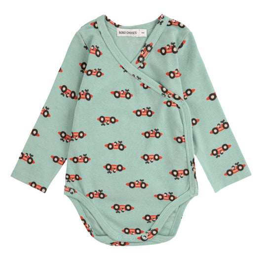 52B.B225AB003_331 # Βρεφικό Μακρυμάνικο Φορμάκι Race Car