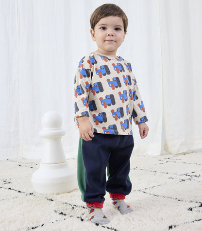 52B.B225AB033_199 # Βρεφική Μακρυμάνικη Μπλούζα Doggy Mate