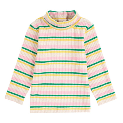 52B.B225AB043_991 # Βρεφική Μακρυμάνικη Μπλούζα Striped