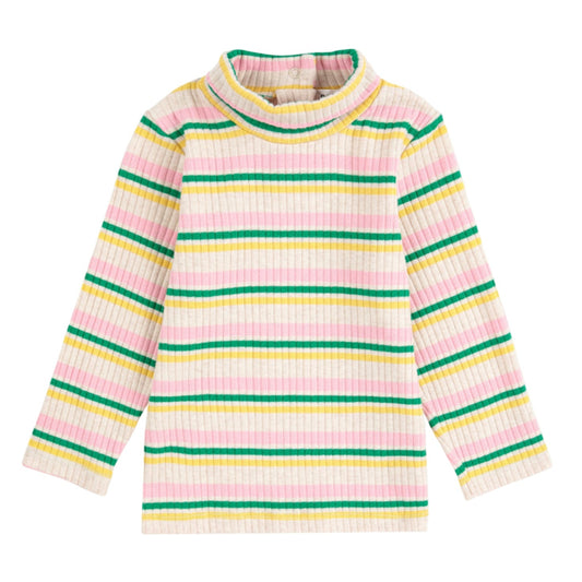 52B.B225AB043_991 # Βρεφική Μακρυμάνικη Μπλούζα Striped