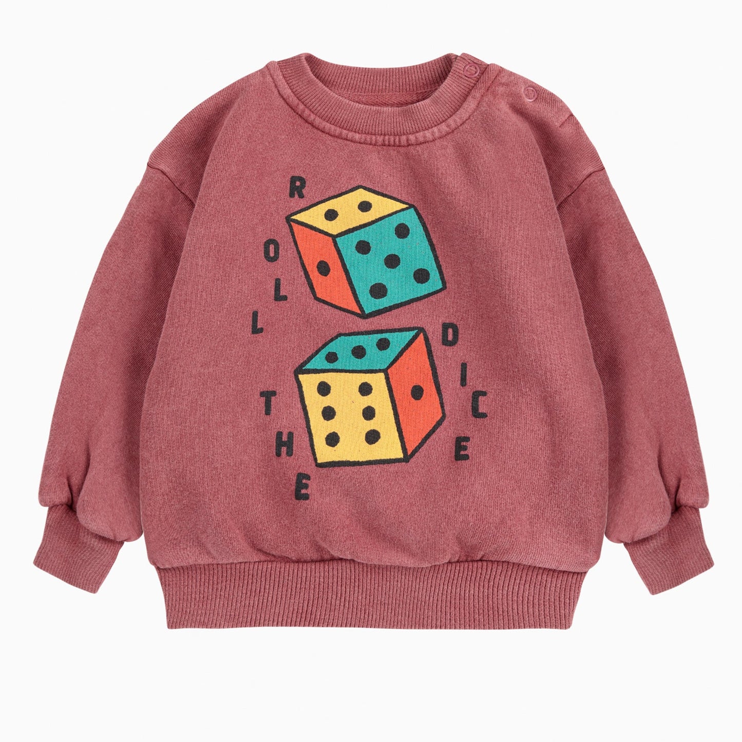 52B.B225AB048_211 # Βρεφική Μπλούζα Φούτερ Roll The Dice