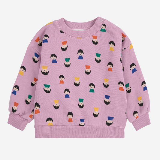 52B.B225AB050_551 # Βρεφική Μπλούζα Φούτερ Game Pawns