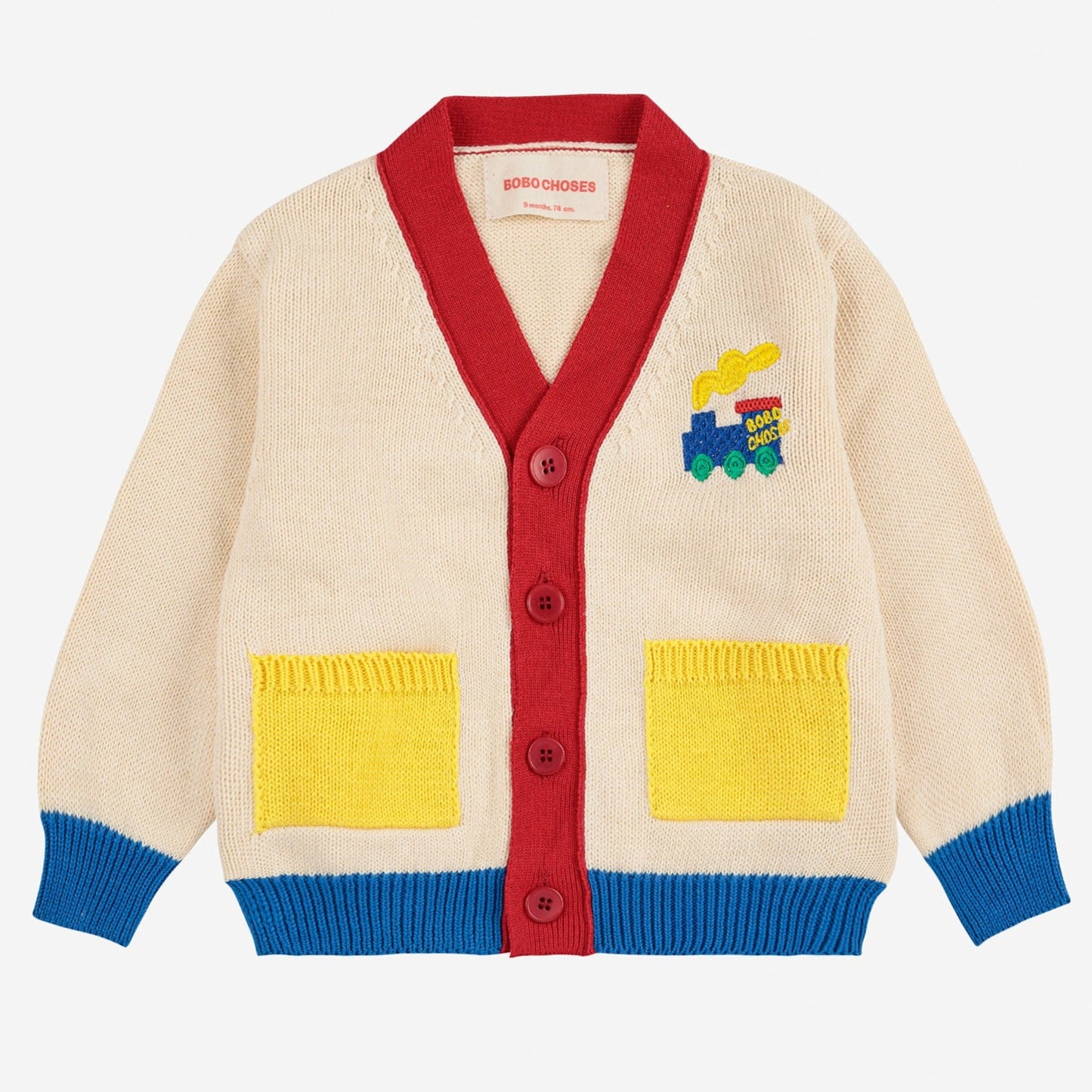 52B.B225AB098_199 # Baby Knitted Cardigan Bobo Choo Choo