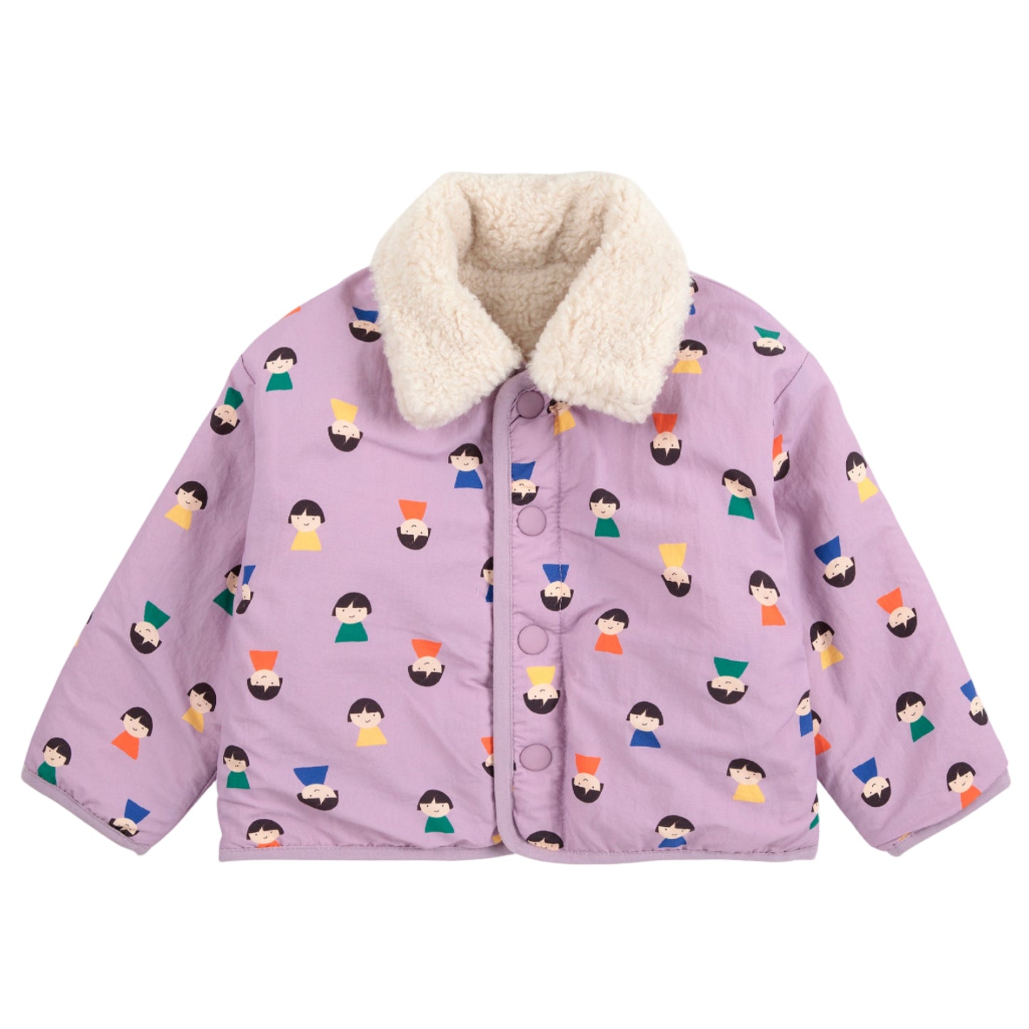 52B.B225AB106_551 # Reversible Baby Jacket Game Pawns 
