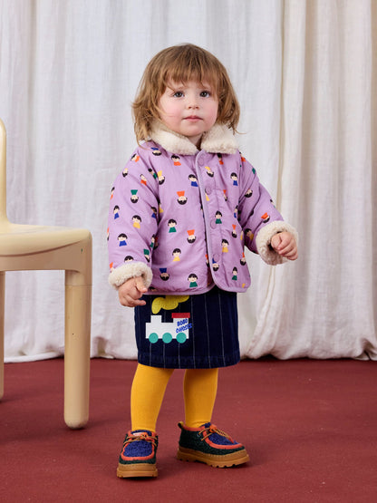 52B.B225AB106_551 # Reversible Baby Jacket Game Pawns 