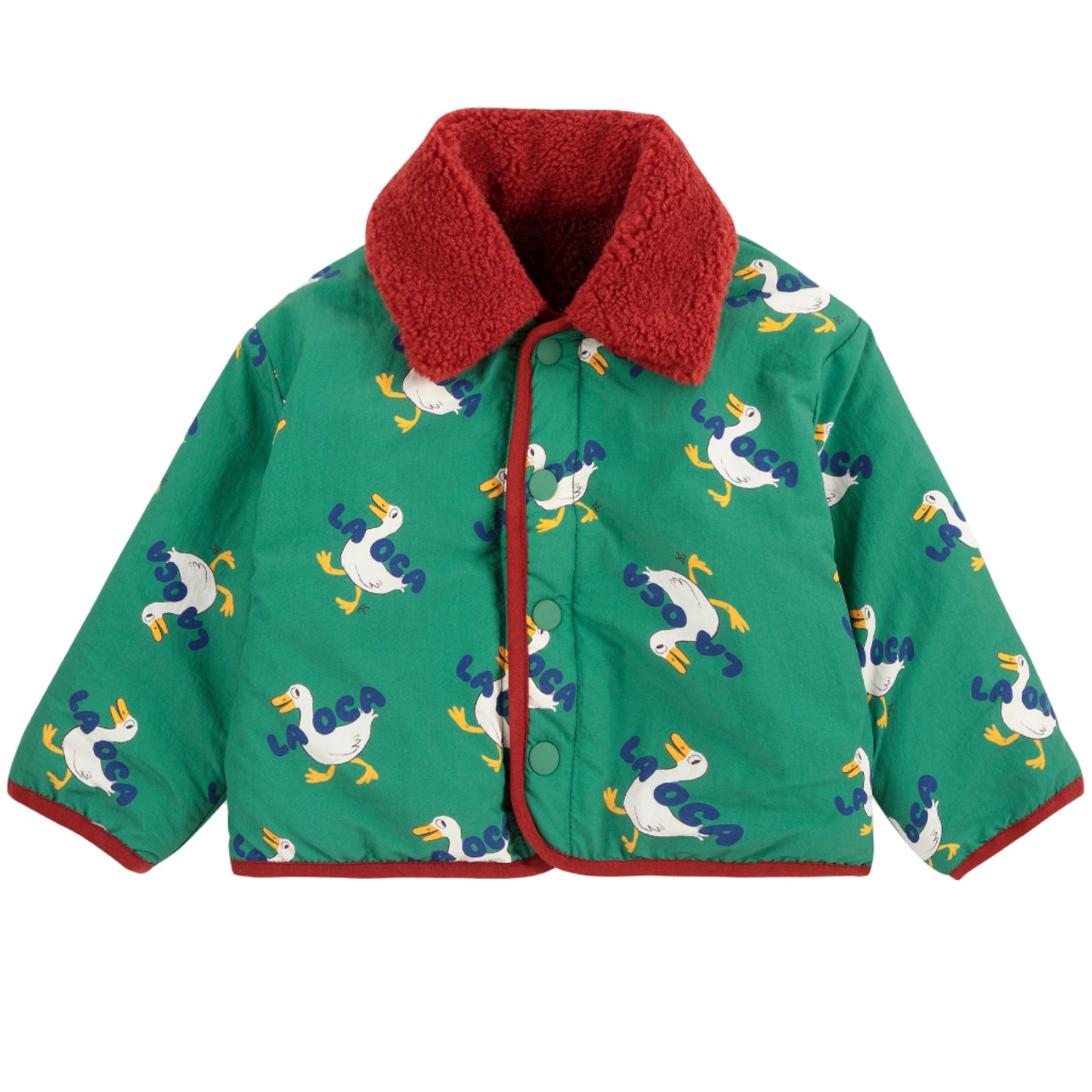 52B.B225AB107_311 # Βρεφικό Μπουφάν Διπλής Όψης La Oca