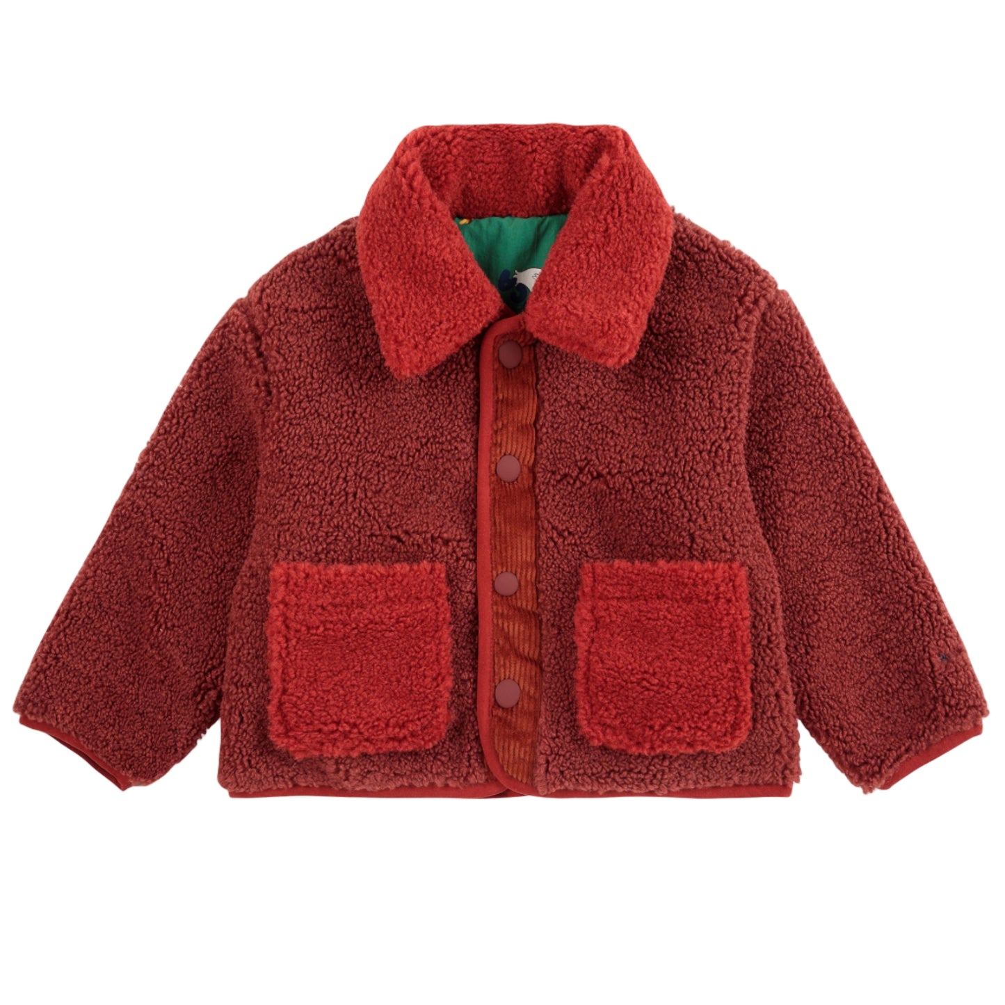 52B.B225AB107_311 # Βρεφικό Μπουφάν Διπλής Όψης La Oca