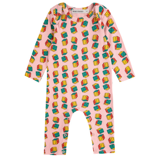 52B.B225AB120_661 # Βρεφικό Μακρυμάνικο Φορμάκι Dices