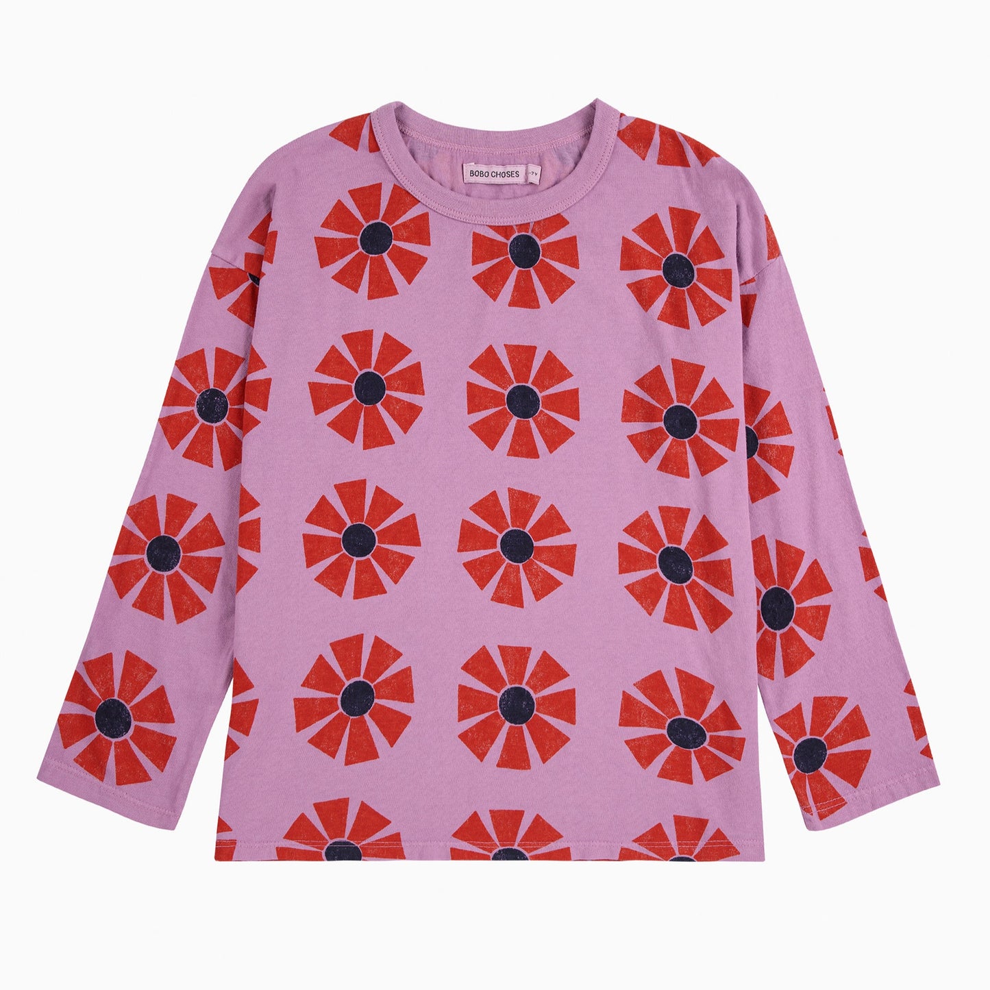 52B.B225AC011_511 # Kids Long Sleeve T-Shirt Kaleidoscope