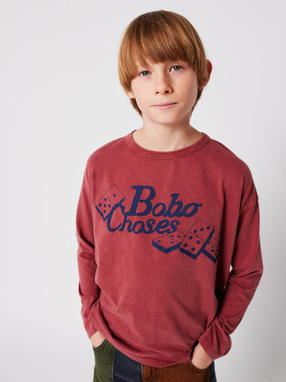 52B.B225AC014_211 # Παιδική Μακρυμάνικη Μπλούζα Dominos